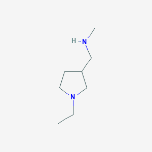 1-(1-ethylpyrrolidin-3-yl)-N-methylmethanamine