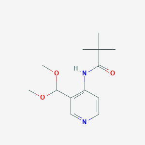 N-(3-Dimethoxymethyl-pyridin-4-yl)-2,2-dimethyl-propionamide