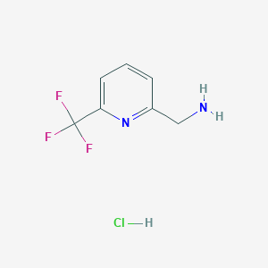 (6-(Trifluoromethyl)pyridin-2-yl)methanamine hydrochloride