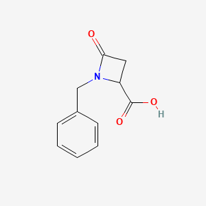 1-Benzyl-4-oxo-2-azetidinecarboxylic acid
