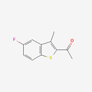 2-Acetyl-5-fluoro-3-methylbenzo[b]thiophene