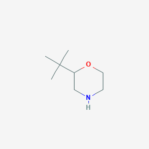 molecular formula C8H17NO B1320117 2-Tert-butylmorpholine 