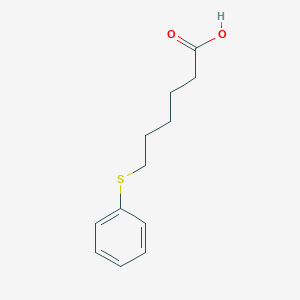 molecular formula C12H16O2S B1320121 6-Phenylsulfanylhexanoic acid CAS No. 325698-86-0