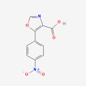 5-(4-Nitrophenyl)oxazole-4-carboxylic acid