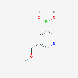 molecular formula C7H10BNO3 B1320137 (5-(Methoxymethyl)pyridin-3-yl)boronic acid CAS No. 200204-95-1