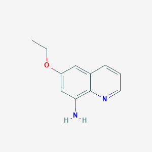 molecular formula C11H12N2O B1320148 6-Ethoxyquinolin-8-amine CAS No. 644984-33-8