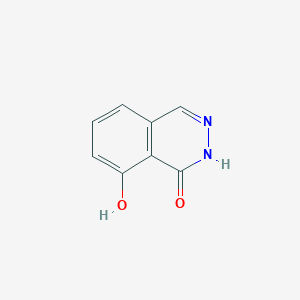 molecular formula C8H6N2O2 B13201865 8-Hydroxy-1,2-dihydrophthalazin-1-one 