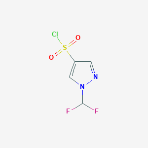 1-(difluoromethyl)-1H-pyrazole-4-sulfonyl chloride