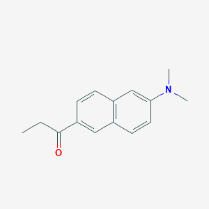 molecular formula C15H17NO B132024 Prodan CAS No. 70504-01-7
