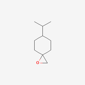 molecular formula C10H18O B13202646 6-Isopropyl-1-oxaspiro[2.5]octane 