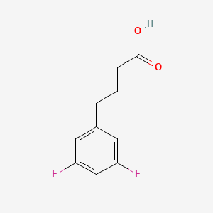 molecular formula C10H10F2O2 B1320268 4-(3,5-Difluorophenyl)butanoic acid CAS No. 173998-54-4