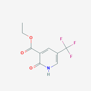 molecular formula C9H8F3NO3 B1320270 Ethyl 2-hydroxy-5-(trifluoromethyl)nicotinate CAS No. 1227576-28-4