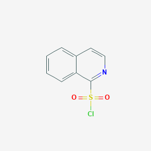 molecular formula C9H6ClNO2S B1320272 Isoquinoline-1-sulfonyl chloride 