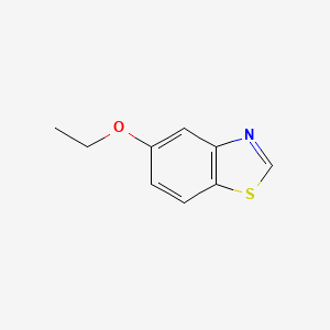 molecular formula C9H9NOS B1320275 5-Ethoxybenzo[d]thiazole CAS No. 854085-40-8