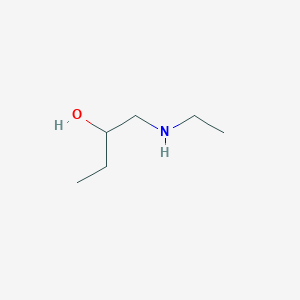 molecular formula C6H15NO B1320276 1-(乙氨基)丁醇-2 CAS No. 68058-17-3