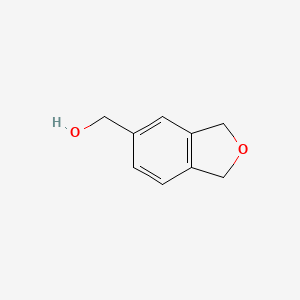 molecular formula C9H10O2 B1320279 1,3-Dihydro-2-benzofuran-5-ylmethanol CAS No. 89424-84-0