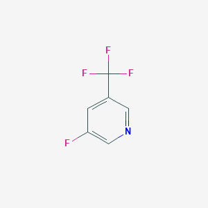 molecular formula C6H3F4N B1320284 3-Fluoro-5-(trifluoromethyl)pyridine CAS No. 1099597-96-2