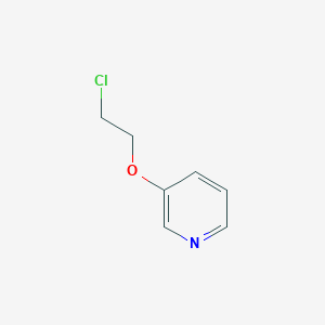molecular formula C7H8ClNO B1320289 3-(2-Chloroethoxy)pyridine 