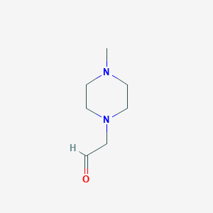 molecular formula C7H14N2O B1320318 (4-Methyl-piperazin-1-YL)-acetaldehyde CAS No. 887588-94-5