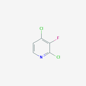 molecular formula C5H2Cl2FN B1320320 2,4-Dichloro-3-fluoropyridine CAS No. 628691-85-0