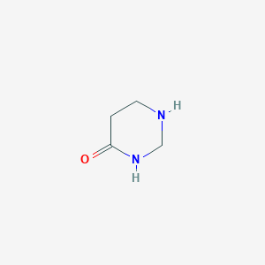 molecular formula C4H8N2O B1320322 Tetrahydropyrimidin-4(1H)-one CAS No. 10167-09-6