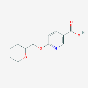 6-(Tetrahydro-2H-pyran-2-ylmethoxy)nicotinic acid