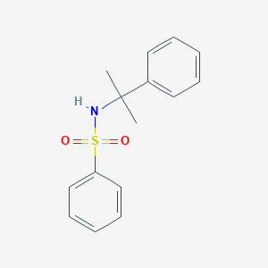 molecular formula C15H17NO2S B132037 N-(alpha,alpha-dimethylbenzyl)benzenesulfonamide CAS No. 66898-01-9