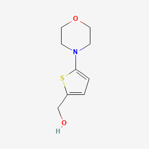 [5-(Morpholin-4-yl)thiophen-2-yl]methanol