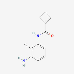 N-(3-Amino-2-methylphenyl)cyclobutanecarboxamide