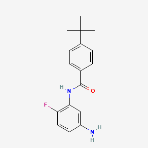 N-(5-Amino-2-fluorophenyl)-4-(tert-butyl)benzamide