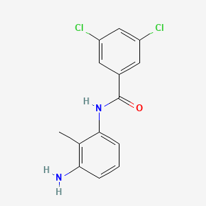 N-(3-Amino-2-methylphenyl)-3,5-dichlorobenzamide