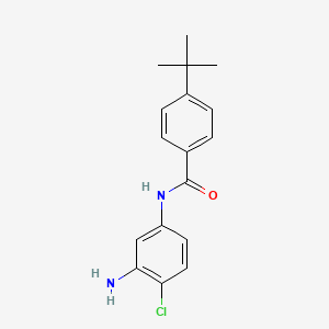 N-(3-Amino-4-chlorophenyl)-4-(tert-butyl)benzamide