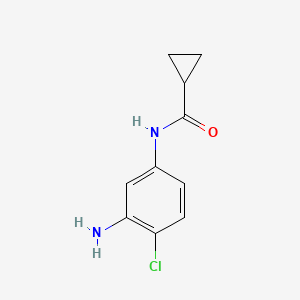 N-(3-Amino-4-chlorophenyl)cyclopropanecarboxamide