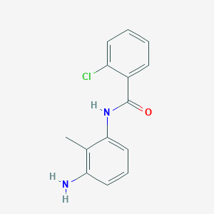 N-(3-Amino-2-methylphenyl)-2-chlorobenzamide
