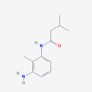 N-(3-Amino-2-methylphenyl)-3-methylbutanamide