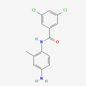 N-(4-Amino-2-methylphenyl)-3,5-dichlorobenzamide