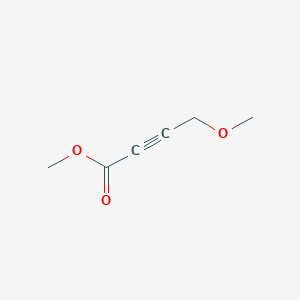 molecular formula C6H8O3 B13204351 Methyl 4-methoxybut-2-ynoate 