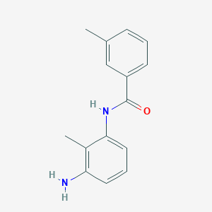 N-(3-Amino-2-methylphenyl)-3-methylbenzamide