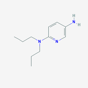 molecular formula C11H19N3 B1320453 N2,N2-Dipropyl-2,5-pyridinediamine CAS No. 52025-51-1