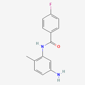 N-(5-Amino-2-methylphenyl)-4-fluorobenzamide