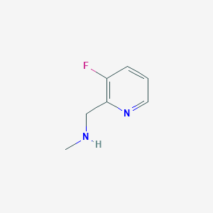 molecular formula C7H9FN2 B1320471 1-(3-Fluoropyridin-2-YL)-N-methylmethanamine CAS No. 884507-13-5