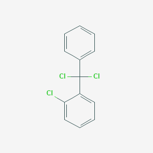 molecular formula C13H9Cl3 B132048 1-Chloro-2-[dichloro(phenyl)methyl]benzene CAS No. 3509-85-1