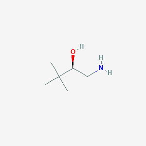 molecular formula C6H15NO B13204824 (2R)-1-Amino-3,3-dimethylbutan-2-ol 