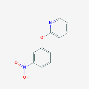 molecular formula C11H8N2O3 B1320489 2-(3-Nitrophenoxy)pyridine CAS No. 28355-48-8