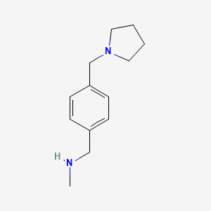 N-Methyl-4-(pyrrolidin-1-ylmethyl)benzylamine