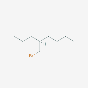 molecular formula C9H19Br B13205049 4-(Bromomethyl)octane 