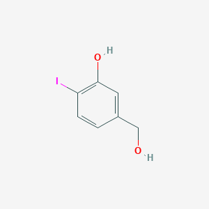 B1320510 5-(Hydroxymethyl)-2-iodophenol CAS No. 773869-57-1