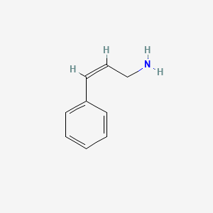molecular formula C9H11N B13205185 (Z)-Cinnamylamine CAS No. 4226-59-9