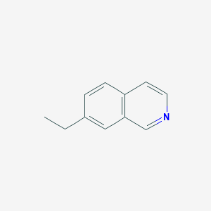 molecular formula C11H11N B13205307 7-Ethylisoquinoline 