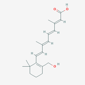 molecular formula C20H28O3 B132055 all-trans-18-Hydroxyretinoic acid CAS No. 63531-93-1